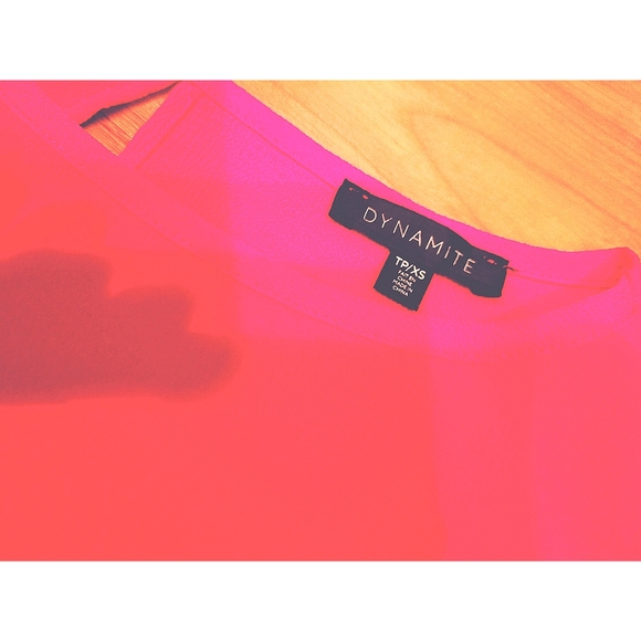 Chemisier rose unis - Picture 3 of 3